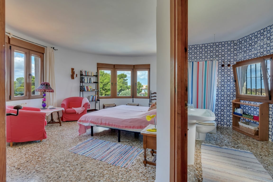 Villa con fantásticas vistas al mar y a la isla del Portichol de Jávea - 22