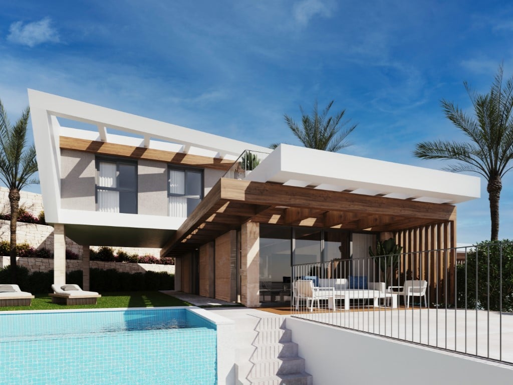 Residencial Maravilla: nové vily v Polop s výhledem na moře