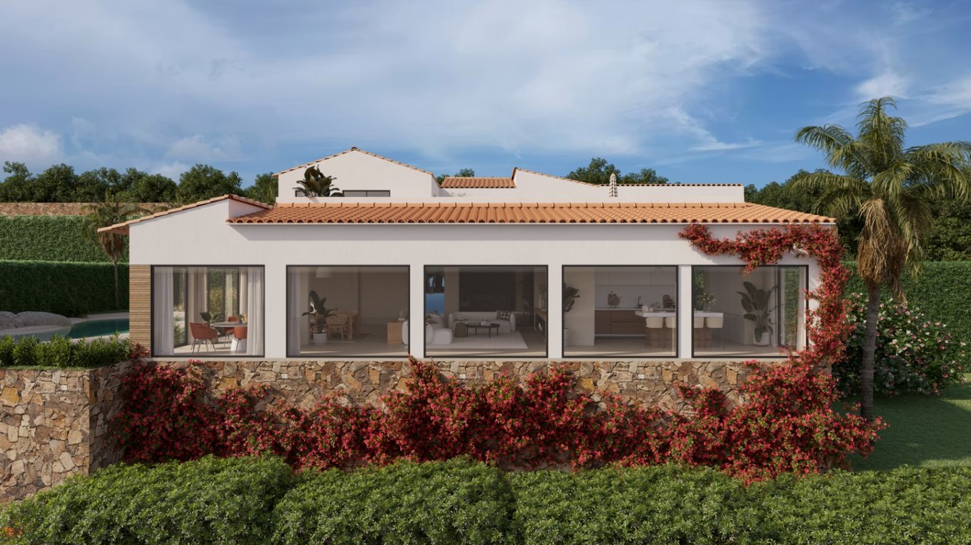 Exclusiva villa con vistas al mar en la demandada urbanizacion Tosalet en Jávea - 10