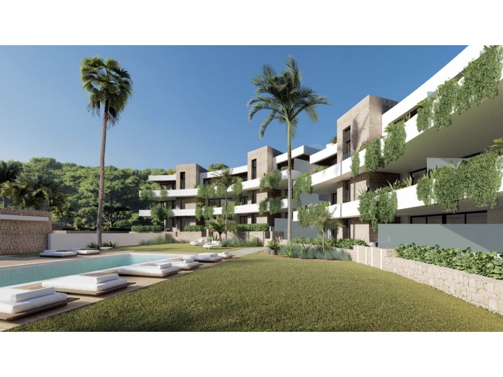Appartements de 2 chambres près du golf La Manga, vue Mar Menor
