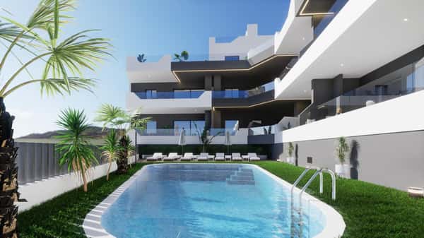 Nieuwbouwappartement op de Begane Grond met Drie Slaapkamers in Benijofar