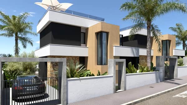 Ruime nieuwbouwvilla met privézwembad in Lo Marabú, Ciudad Quesada