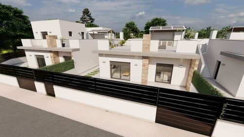 Nieuwbouw Halfvrijstaande Villa met Privézwembad in Torre Pacheco — foto 20