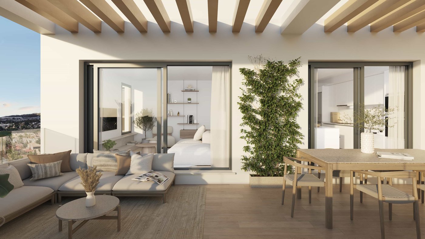 A real gem in Calpe — 2- and 3-bedroom apartments