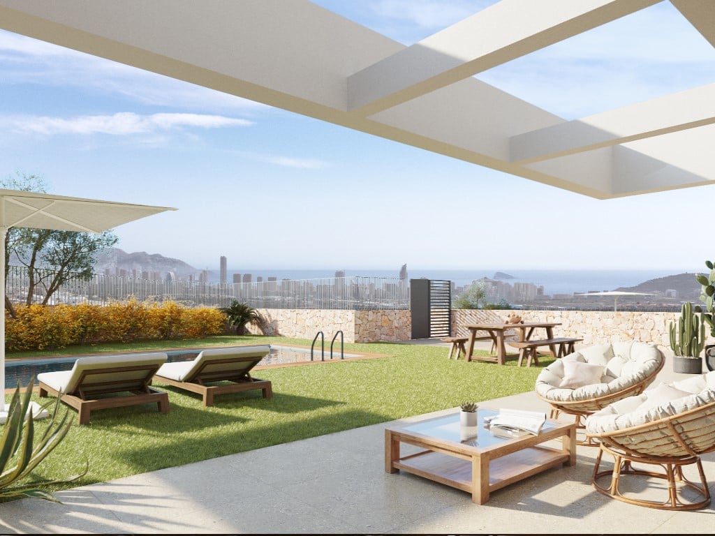 Fase 2 in El Balcón de Finestrat: moderne appartementen en villa's met uitzicht op zee — terrace