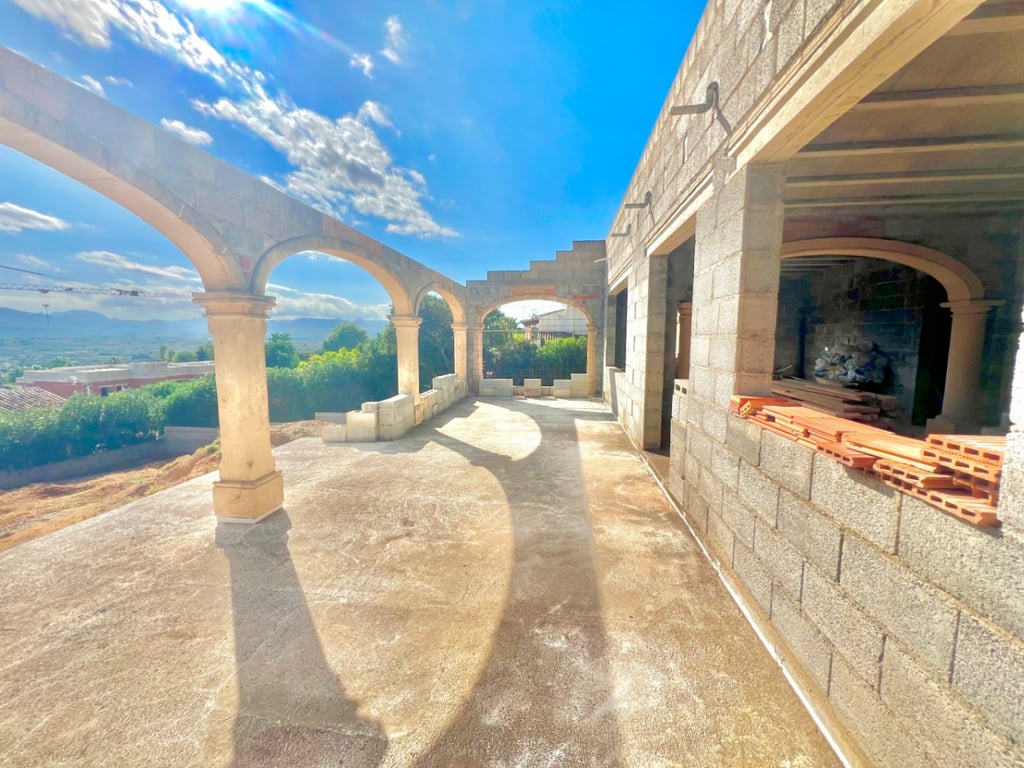 Propiedad con gran parcela, con una construcción para finalizar, en una demandada zona de Jávea - 9