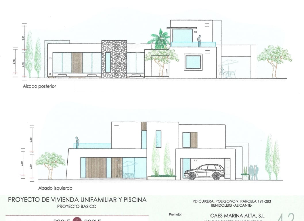 Projecte amb llicència, SENSE CONSTRUCCIÓ, piscina privada i 4 dormitoris - 9