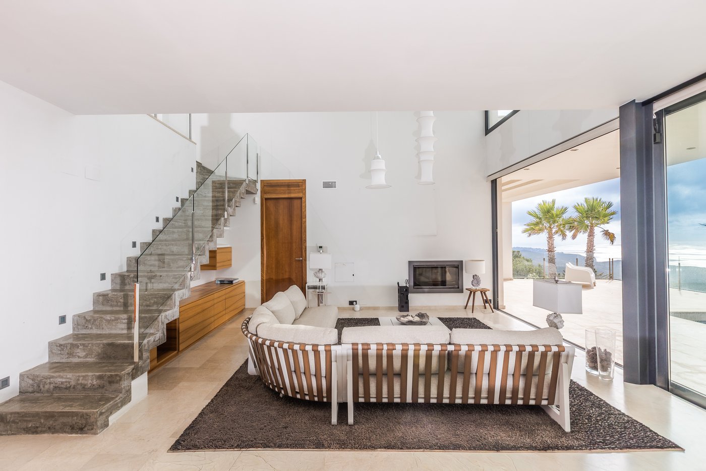 Luxury Contemporary Villa with 180° Panoramic Sea Views to Ibiza and Formentera
