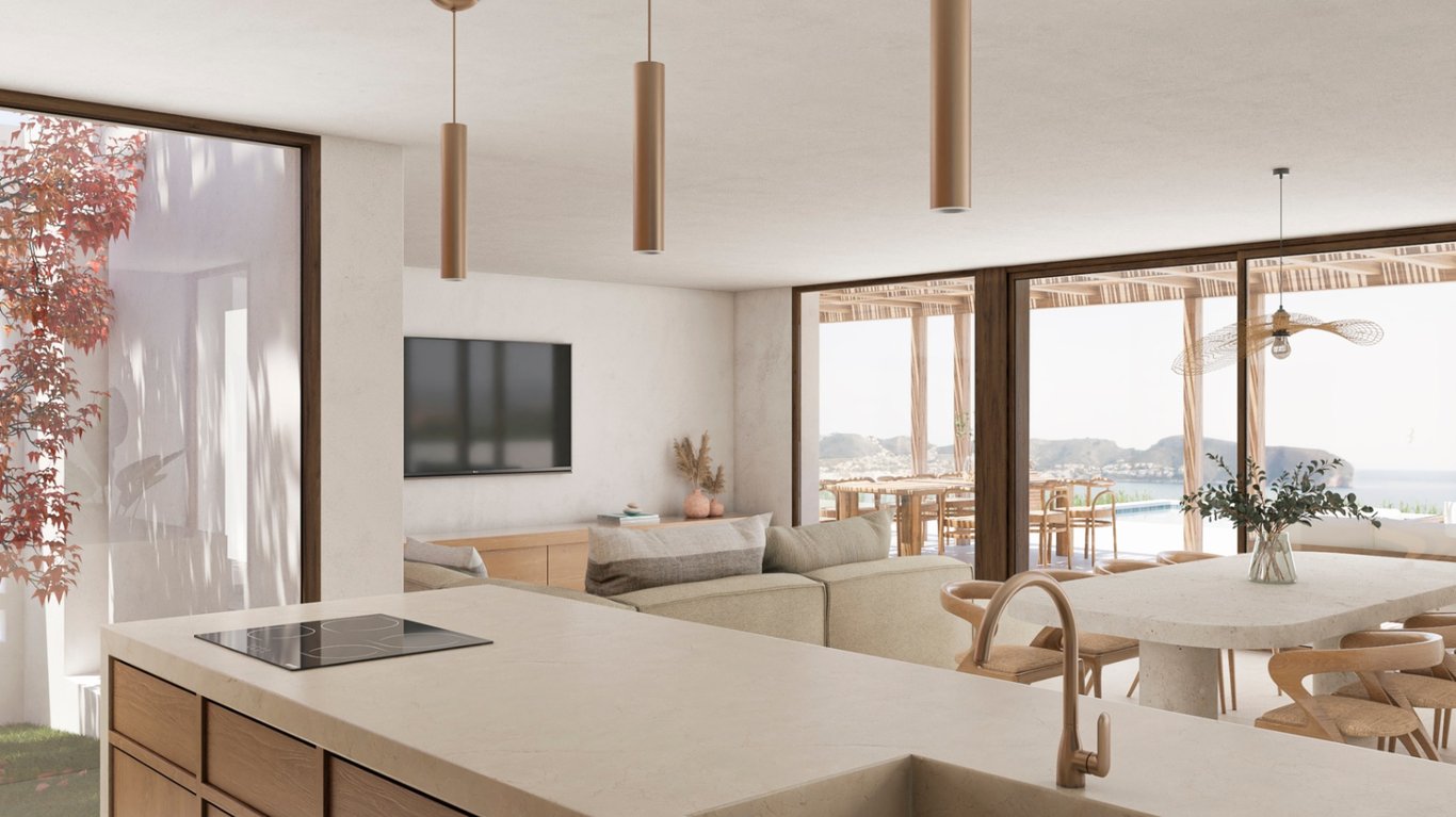 Vila de Disseny en Venda a Moraira - 2