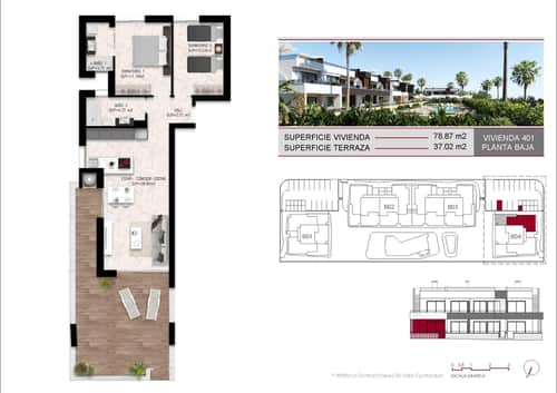 Nieuwbouwbungalow met tuin in Lo Marabú, Rojales — foto 10