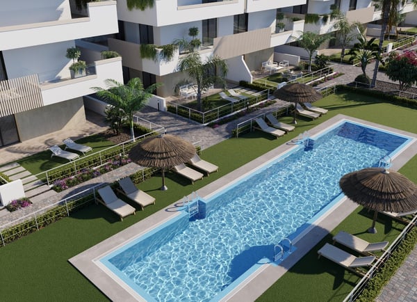 Nieuwbouwwoningen en bungalows in het Santa Rosalia Lake and Life Resort