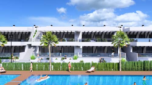 Gelijkvloerse nieuwbouwbungalow met privétuin en gemeenschappelijk zwembad in La Finca Golf, Algorfa — foto 16
