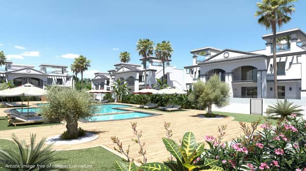 Moderne bungalow met dakterras in Ciudad Quesada