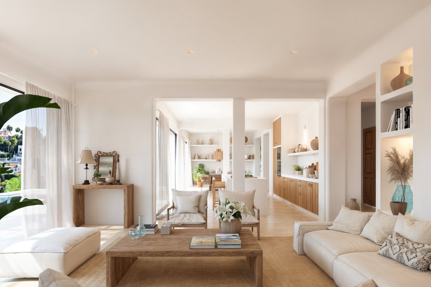 Villa Balona: proyecto de villa estilo Ibiza con vistas al mar en Benissa
