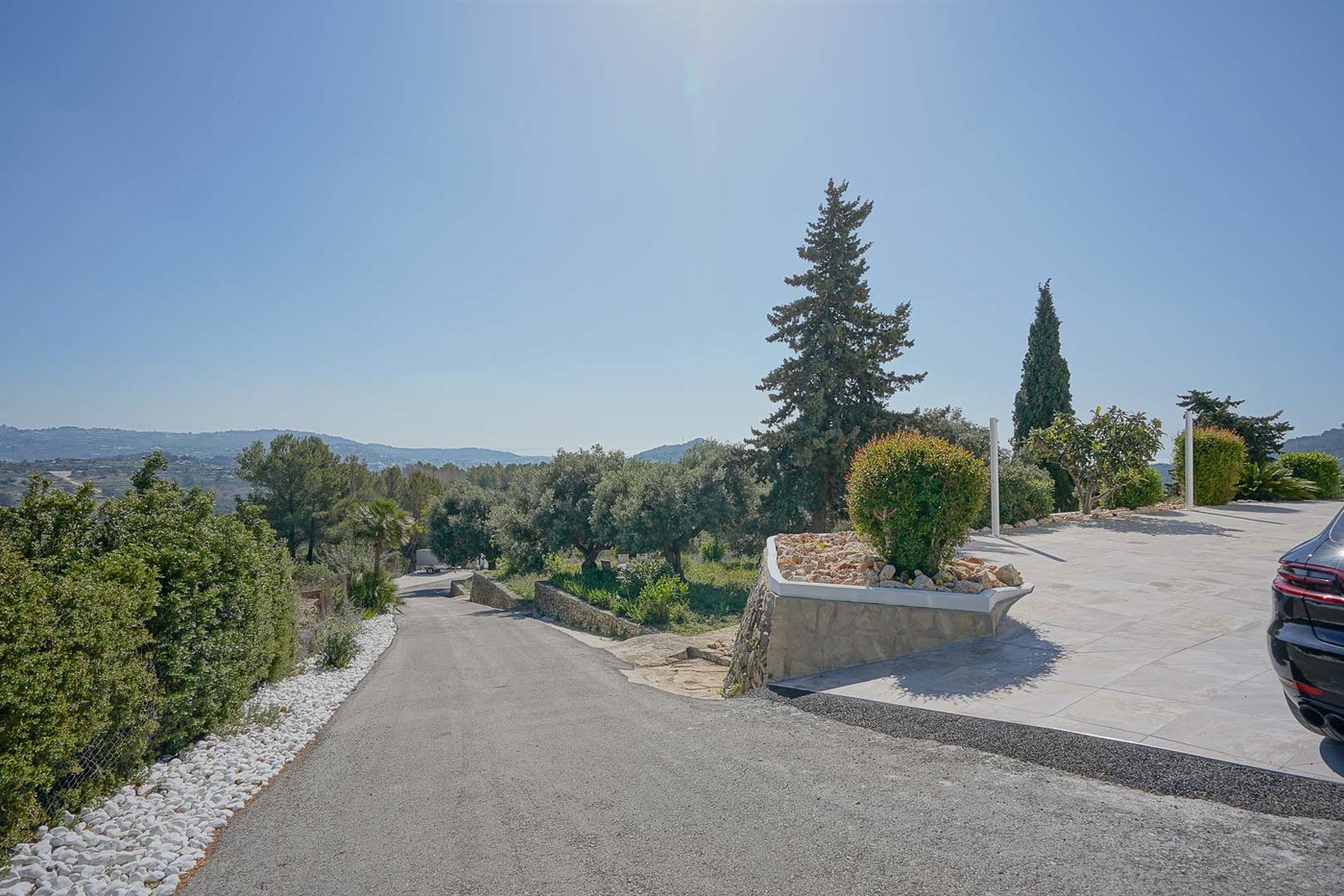 Modern finca with panoramic mountain and sea views in Benissa