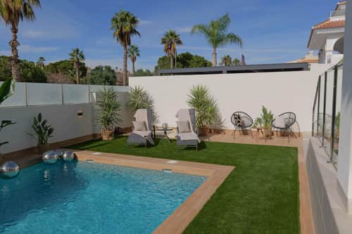 Eengelaagse nieuwbouwvilla met zwembad in Doña Pepa, Rojales — foto 12