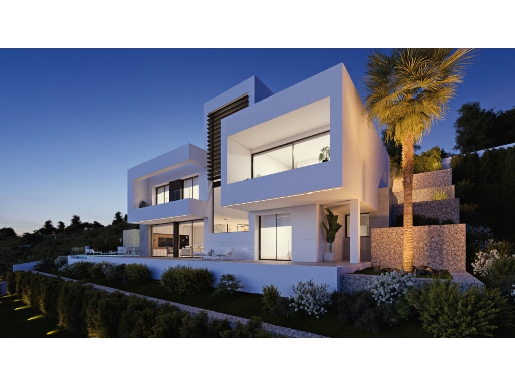 New luxury villa with sea views in Sierra de Altea