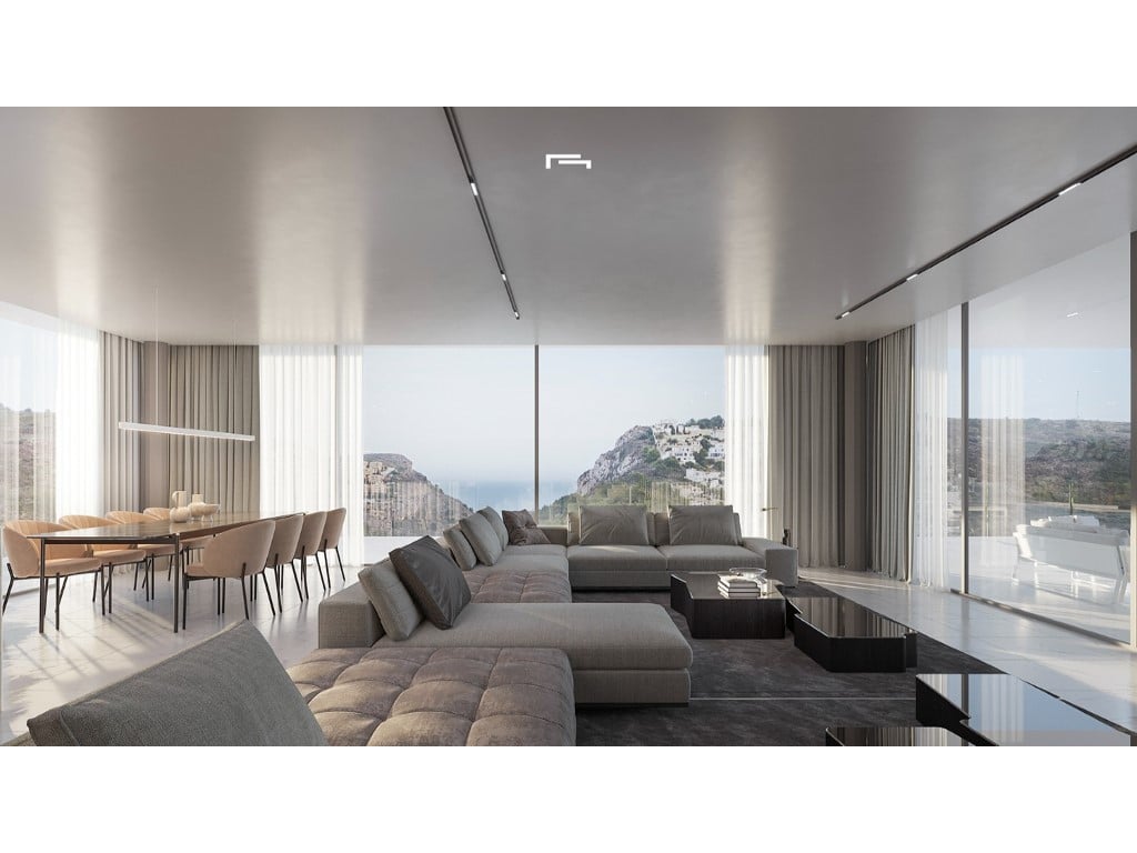 Exclusiva villa de 5 dormitorios con vistas al mar en Moraira — terrace