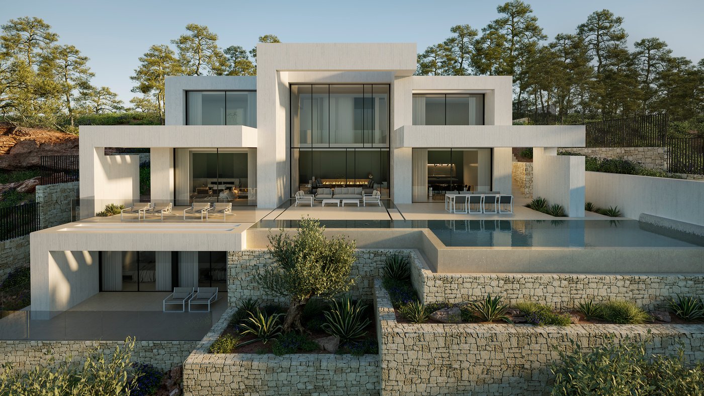 Villa Granadella — Villa de nueva construcción de lujo con vistas al mar