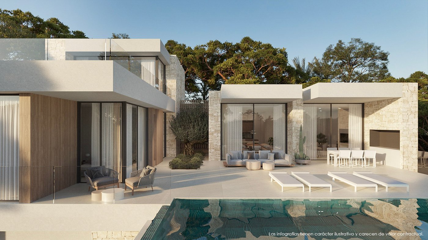 Villa Sants: una residencia exquisita en San Jaime, Benissa