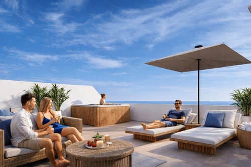 Nieuwbouwappartement aan de golfbaan op 700 meter van het strand in Los Alcázares — foto 23