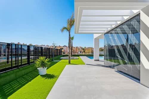 Gelijkvloerse nieuwbouwvilla met privézwembad en solarium in La Finca Golf, Algorfa — foto 42