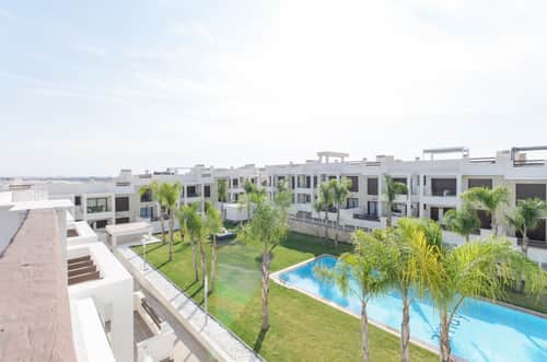 Bungalow met eigen solarium en uitzicht op het zoutmeer in Los Balcones, Torrevieja — foto 26