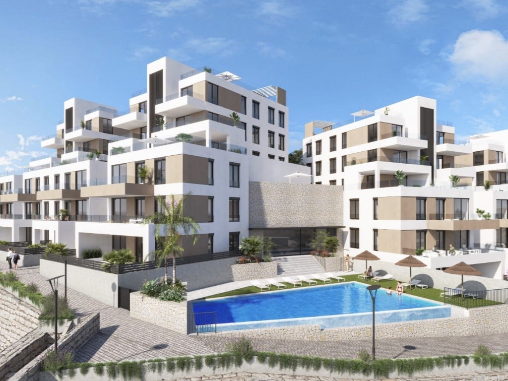 Nové luxusní byty s výhledem na moře ve Vera Playa, Almería