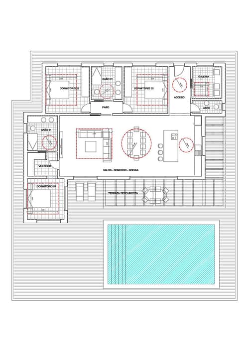 Nieuwbouwvilla met 3 slaapkamers en gastentoilet op landelijk perceel in Pinoso — foto 11
