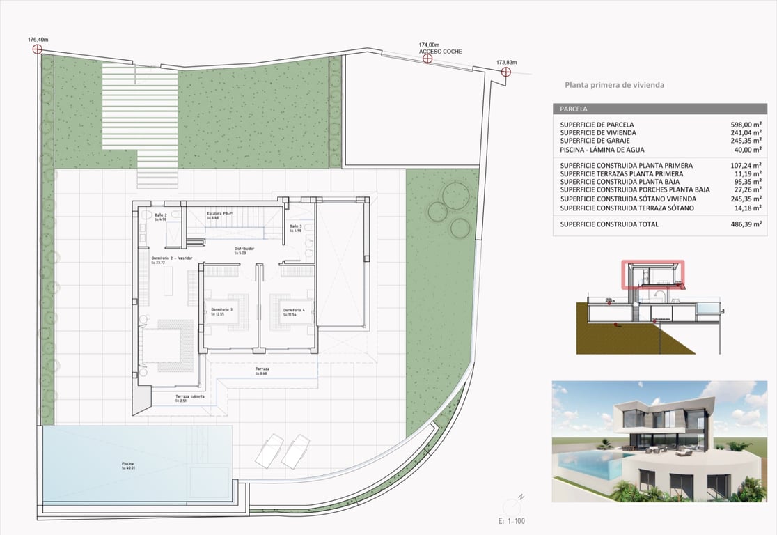 Villa de lujo con vistas al mar en venta en Finestrat - 22