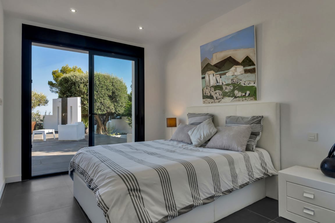 Impactante villa con vistas panorámicas al mar cerca de moraira - 38