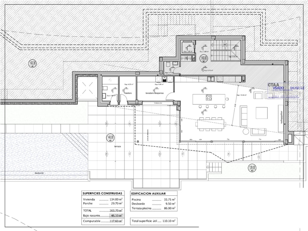 Proyecto con licencia para villa con vistas al mar en venta en Benissa - 14