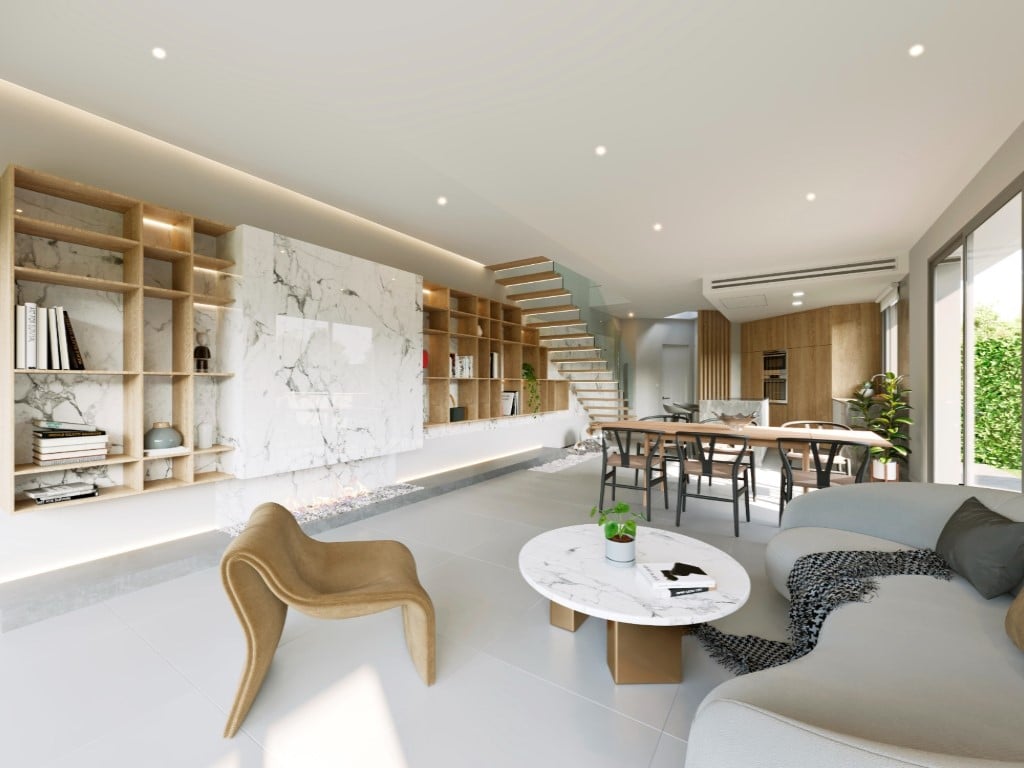 Luxusní vila se soukromým bazénem poblíž Alicante — terrace