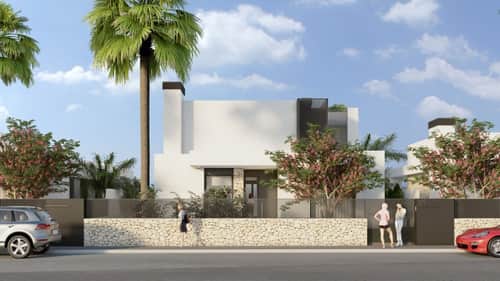 Gelijkvloerse Nieuwbouwvilla aan de Golfbaan in La Finca Golf, Algorfa — foto 39