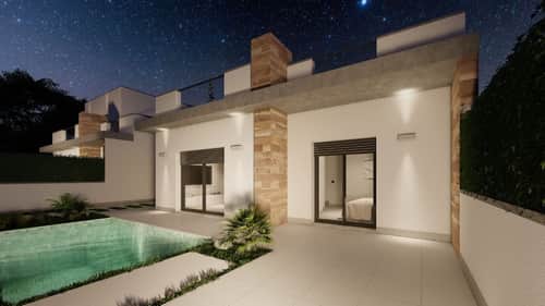 Nieuwbouw Halfvrijstaande Villa met Privézwembad in Torre Pacheco — foto 21