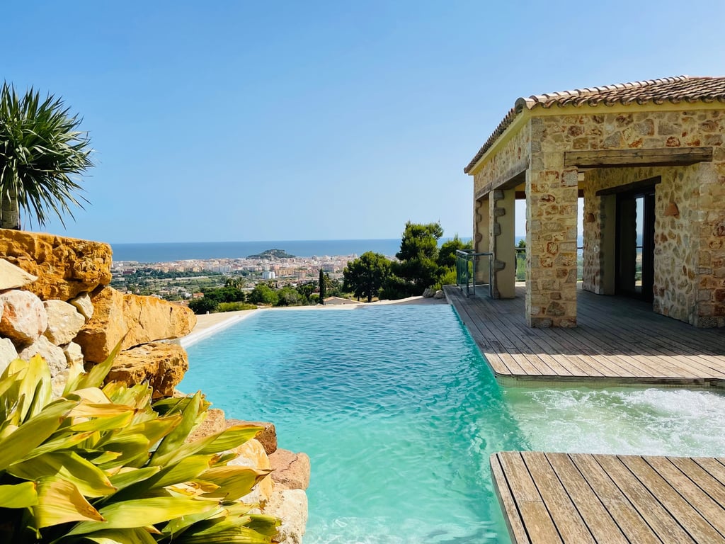 Denia. Villa de lujo con vistas maravillosas al mar, en venta - 35