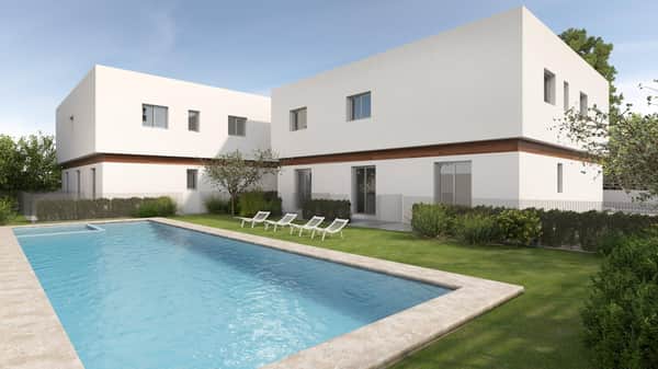 Nieuwbouwwoning met 3 slaapkamers en eigen tuin in Orihuela Costa