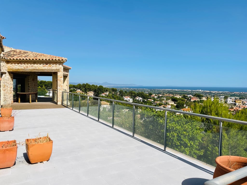 Denia. Villa de lujo con vistas maravillosas al mar, en venta - 25