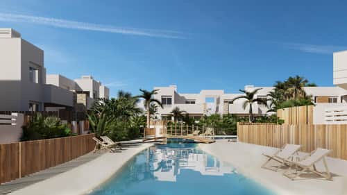 Nieuwbouwbungalow met privéjacuzzi op 250 meter van het strand in San Juan de los Terreros — foto 5