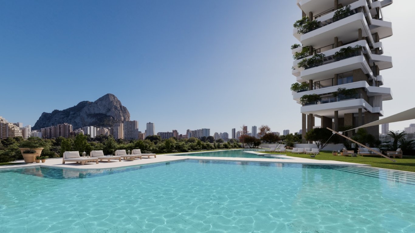 Apartamento de lujo con vistas inmejorables en venta en Calpe - 14