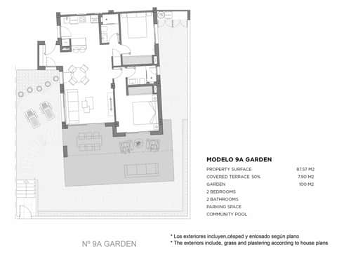 Nieuwbouwappartement met privétuin op 900 meter van het strand in Los Alcázares — foto 9