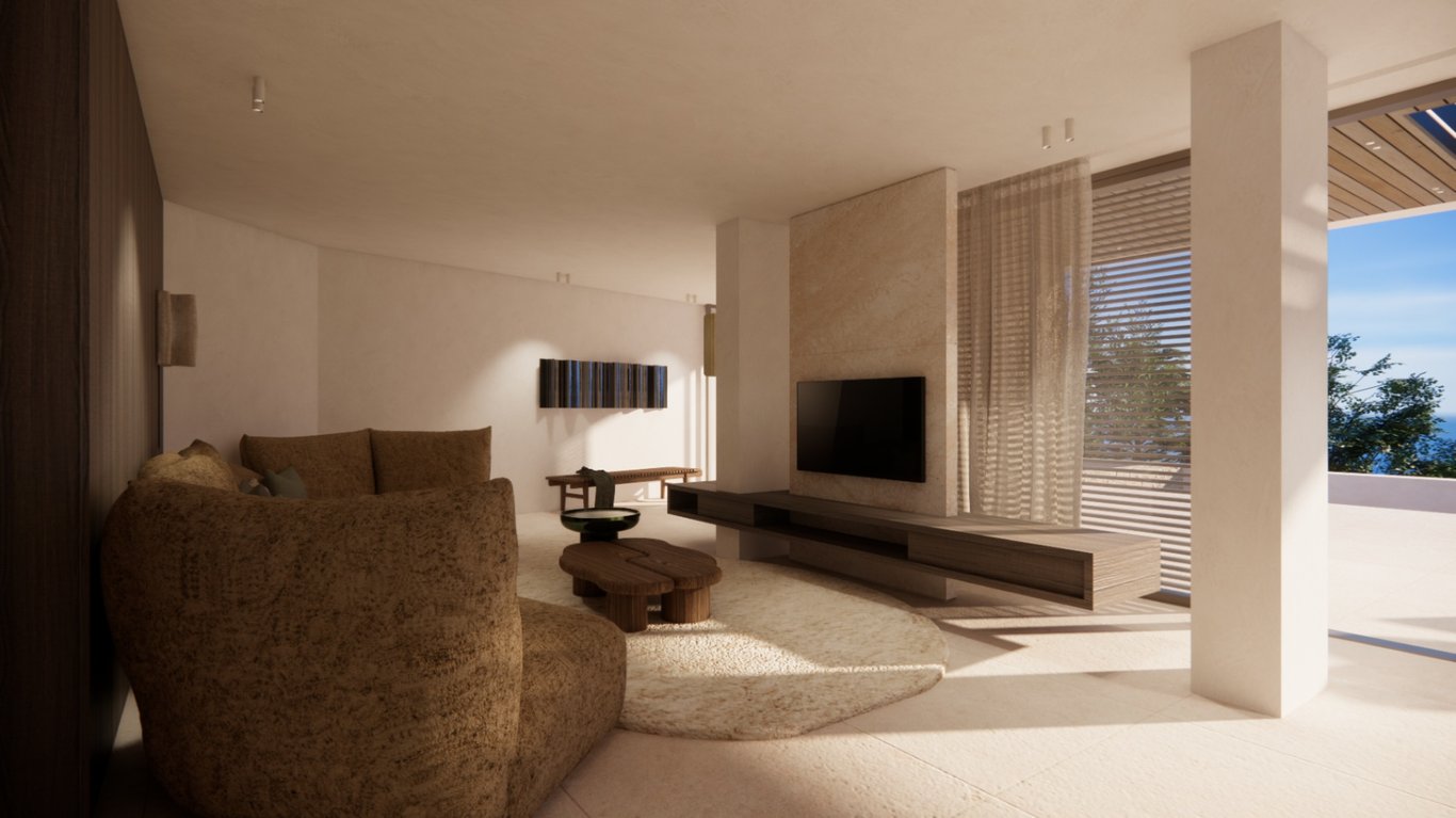 En construcción: villa con vistas al mar en venta en Benissa - 4