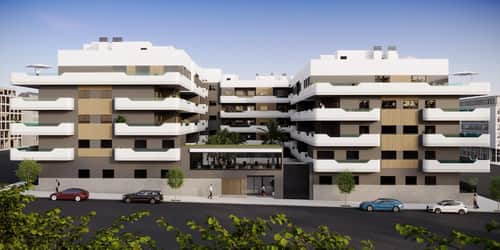 Nieuwbouwappartement in een groen complex in Santa Pola — foto 2