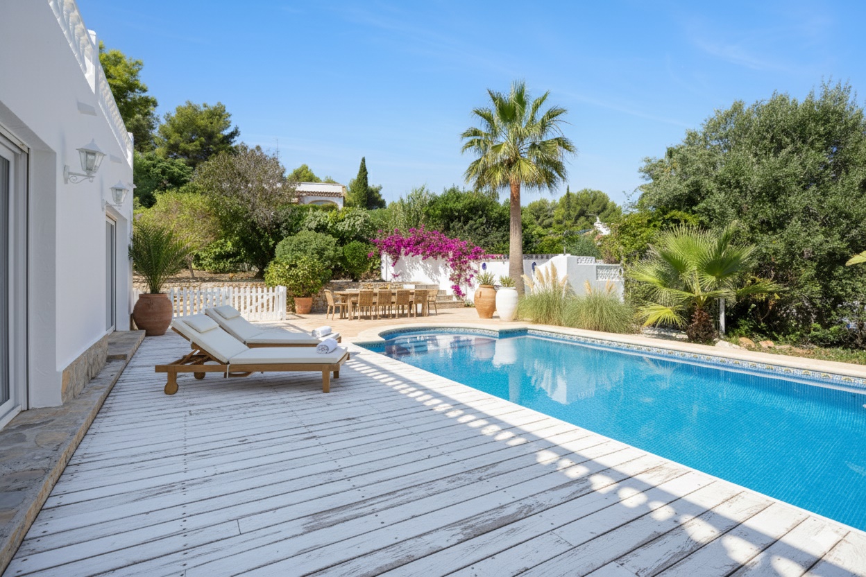 Villa Sophia-Renovated 7‑Bedroom Villa with Separate 2‑Bed Flat, Pool & Gardens in Jávea