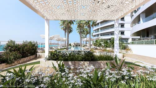 Nieuwbouwappartement met zeezicht op eerste lijn in La Manga del Mar Menor — foto 29