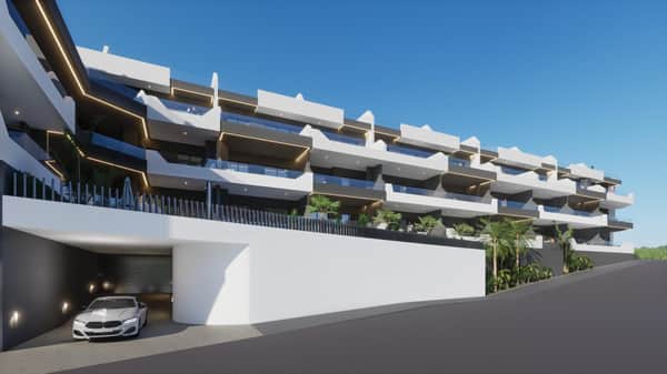 Nieuwbouwappartement op de Begane Grond met Gemeenschappelijk Zwembad in Benijofar