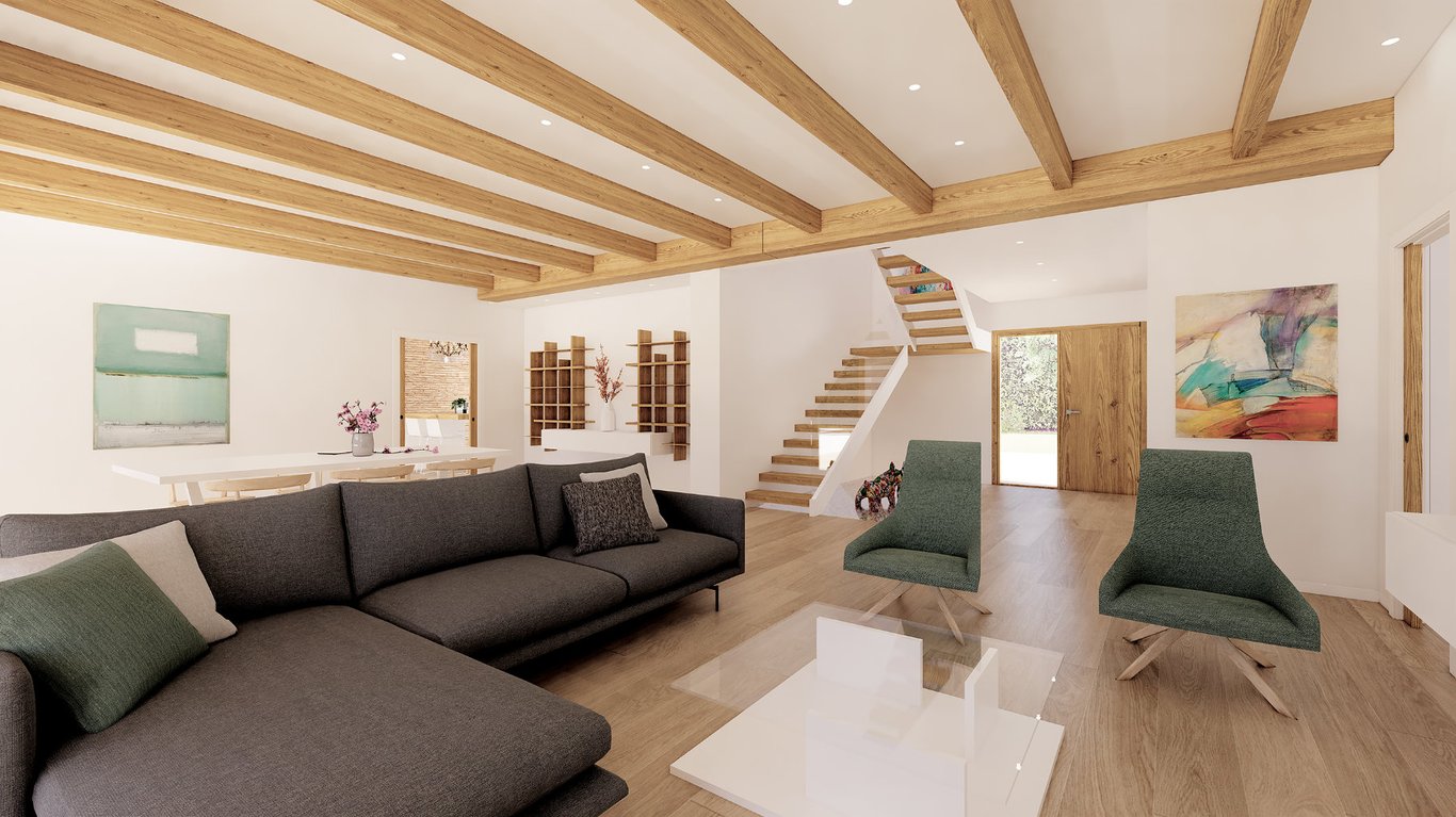 Proyecto: finca de lujo en venta en Benissa con vistas a la montaña - 4