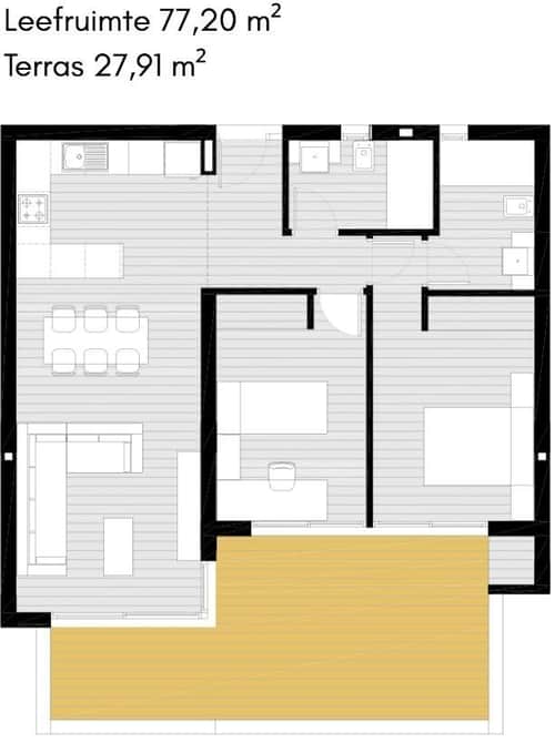Appartement met 2 slaapkamers in Orihuela Costa — foto 27