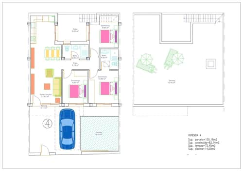Nieuwbouwwoning met privézwembad in Avileses — foto 9