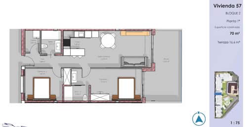Gemeubileerd appartement met 2 slaapkamers en ruim terras in El Raso, Guardamar — foto 8